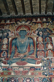 Jokhang Temple, Lhasa. ©Katia Buffetrille, 1989