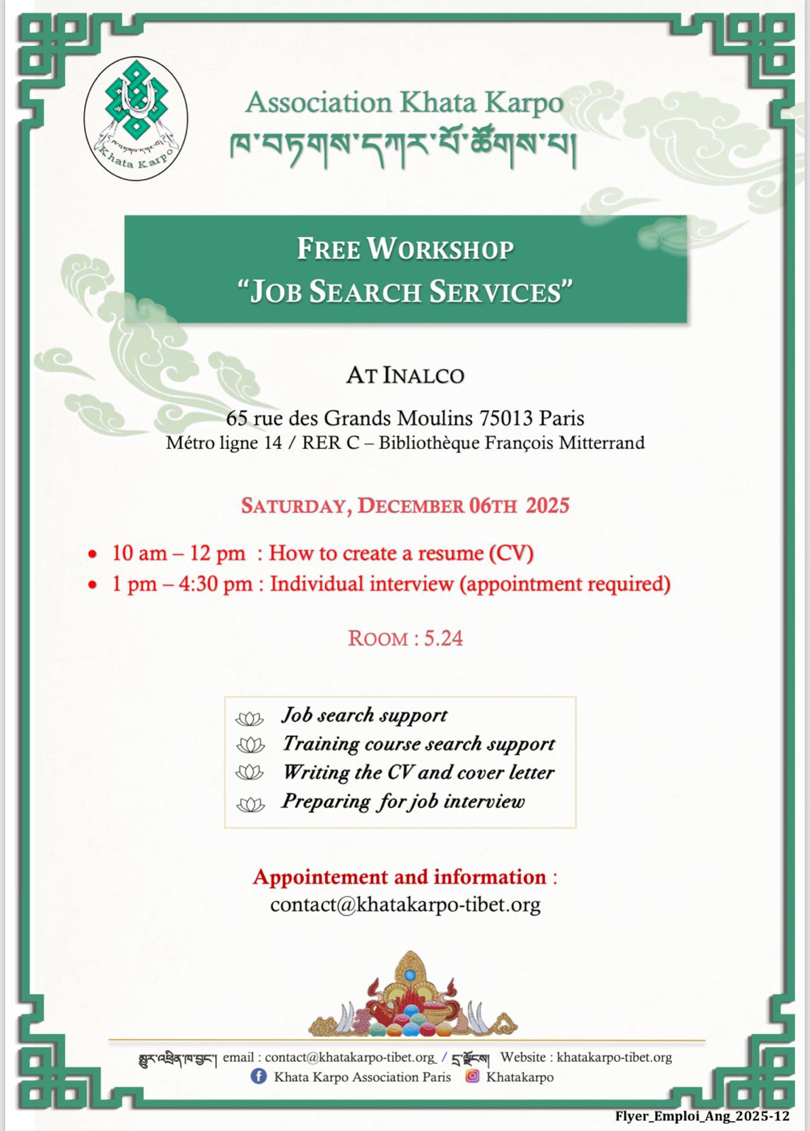Free Workshop 