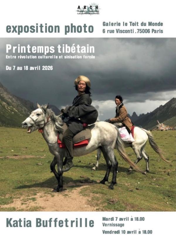 Exposition Photo - Printemps tibétain - Jusqu'au 2 mai