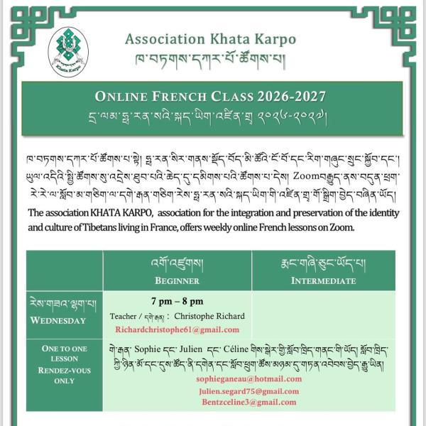 FRENCH CLASSES ON LINE 2026-2027 - bo