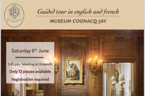 Guided tour of the Cognacq-Jay Museum in French and English - Saturday, June 6, 2026 at 3:45 pm